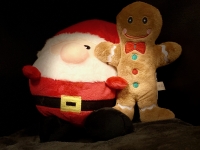 Weihnachtskuscheltiere